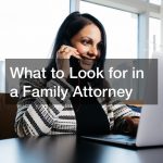 What to Look for in a Family Attorney