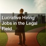 Lucrative Hiring Jobs in the Legal Field