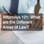 Attorneys 101: What are the Different Areas of Law?