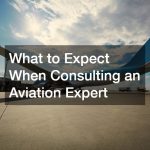 What to Expect When Consulting an Aviation Expert