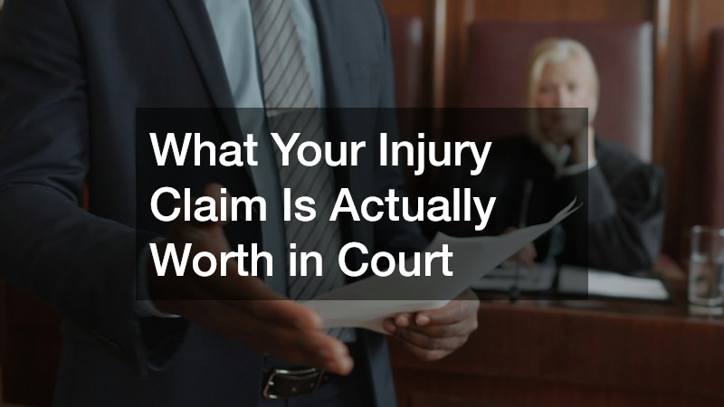 What Your Injury Claim Is Actually Worth in Court