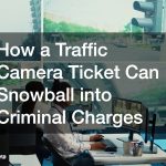 How a Traffic Camera Ticket Can Snowball into Criminal Charges